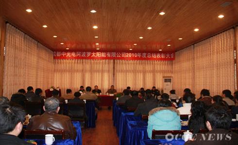 公司隆重召開(kāi)2010年度總結(jié)表彰大會(huì)！